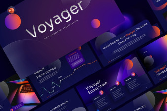 Blurs and Gradients PowerPoint Template